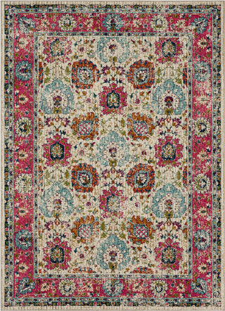 Karastan Meraki Mirage Fuchsia Area Rug Main Image