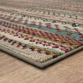 Karastan Meraki Wayward Multi Area Rug Corner Close Up