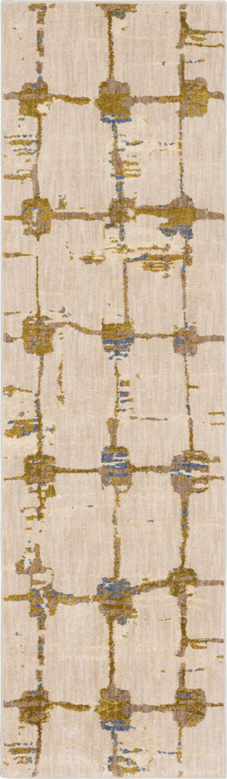 Karastan Artisan Mirage Brushed Gold Area Rug by Scott Living