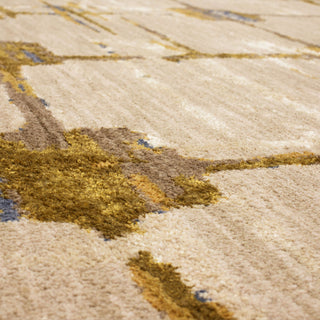 Karastan Artisan Mirage Brushed Gold Area Rug by Scott Living