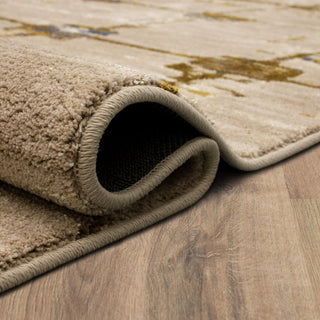 Karastan Artisan Mirage Brushed Gold Area Rug by Scott Living