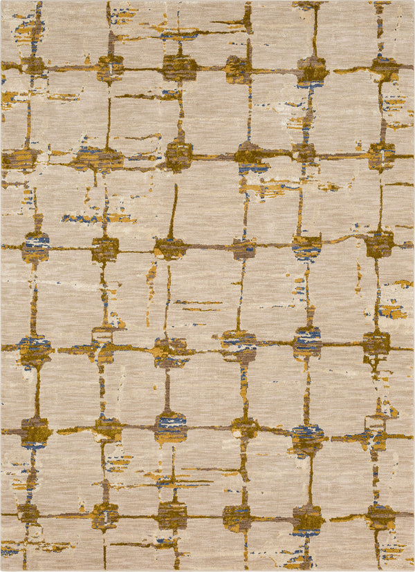 Karastan Artisan Mirage Brushed Gold Area Rug by Scott Living Main