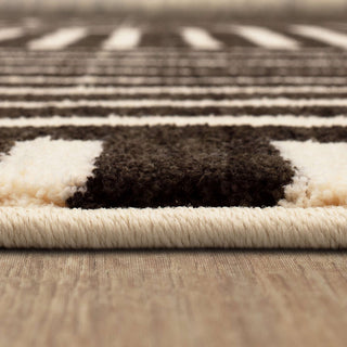 Karastan Artisan Mod Charcoal by Area Rug Scott Living Binding 