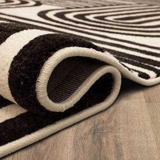 Karastan Artisan Mod Charcoal by Area Rug Scott Living Curled
