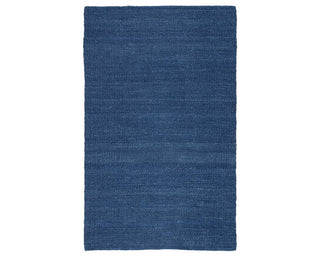 Jaipur Living Naturals Tobago Bellport NAT37 Blue Area Rug - Top Down