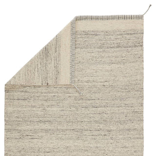 Jaipur Living Nazca Gila NAZ03 Gray/Ivory Area Rug - Folded Corner