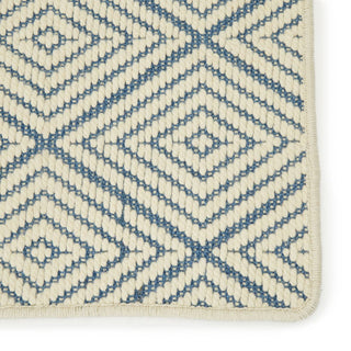 Jaipur Living Newport by Barclay Butera Pacific NBB01 Blue/Ivory Area Rug - Close Up