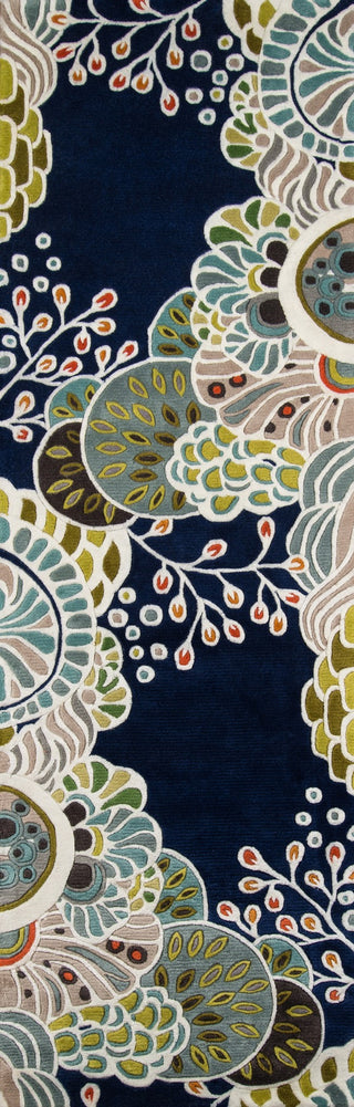 Momeni New Wave NW146 Navy Area Rug