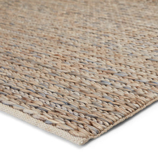 Jaipur Living Naturals Monaco Calista NLM03 Blue/Light Gray Area Rug - Corner