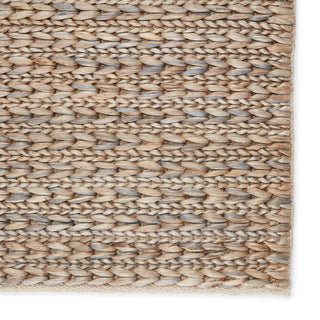 Jaipur Living Naturals Monaco Calista NLM03 Blue/Light Gray Area Rug - Close Up