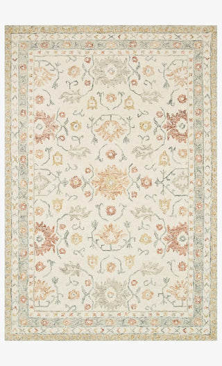 Loloi Norabel NOR-03 Ivory/Rust Area Rug