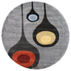 Momeni New Wave NW129 Steel Area Rug