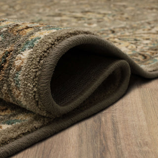 Karastan Euphoria Newbridge Willow Grey Area Rug Rolled 