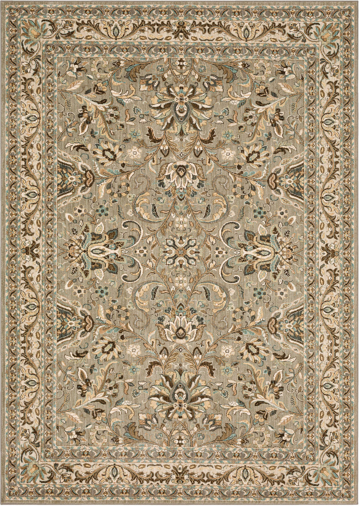 Karastan Euphoria Newbridge Willow Grey Area Rug 8'x11' 
