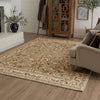 Karastan Euphoria Newbridge Willow Grey Area Rug Room Scene 3 