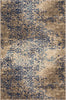 Karastan Cosmopolitan Nirvana Indigo Area Rug by Virginia Langley Main Image 5'3''x7'10'' Size 