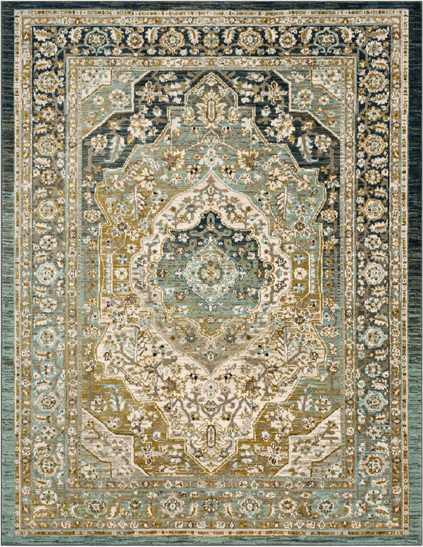 Karastan Touchstone Nore Jadeite Area Rug 8'x11' Size 