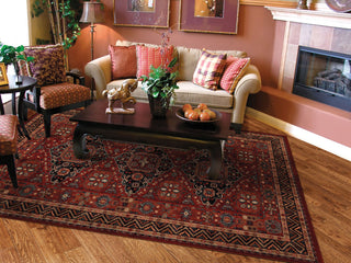 Couristan Old World Classics Kashkai Burgundy Area Rug