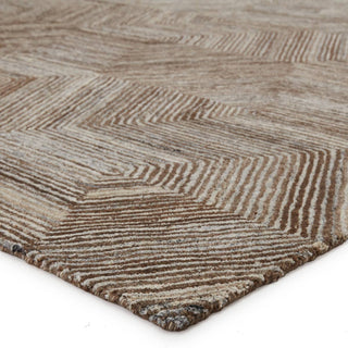 Jaipur Living Pathways by Verde Home Rome PVH05 Brown/Light Gray Area Rug - Corner