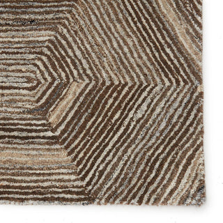 Jaipur Living Pathways by Verde Home Rome PVH05 Brown/Light Gray Area Rug - Close Up