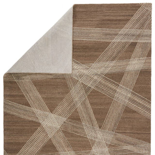 Jaipur Living Pathways by Verde Home Delhi PVH06 Tan/Light Gray Area Rug - Folded Corner