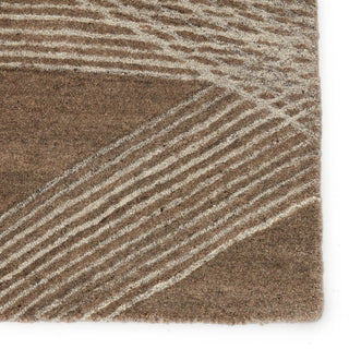 Jaipur Living Pathways by Verde Home Delhi PVH06 Tan/Light Gray Area Rug - Close Up