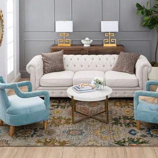 Karastan Pandora Passion Granite Area Rug Room Scene Featured