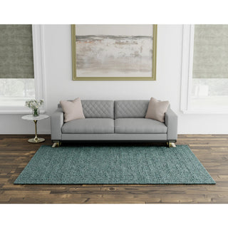 KAS Pave 8509 Turquoise Cornerstone Area Rug