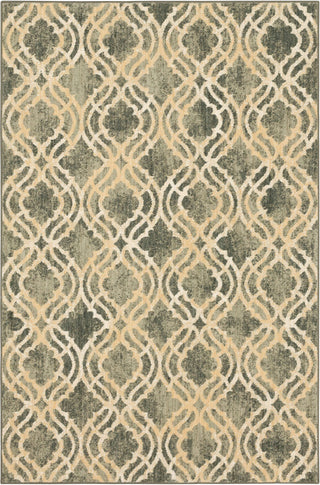 Karastan Euphoria Potterton Ash Grey Area Rug by Lattice Main Image 5'3''x7'10'' Size 