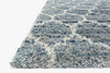 Loloi Quincy QC-03 Spa/Pebble Area Rug Corner