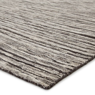 Jaipur Living Reign Ramsay REI13 Dark Gray/Ivory Area Rug - Corner