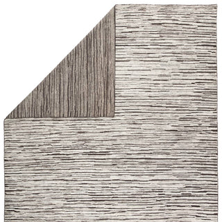 Jaipur Living Reign Ramsay REI13 Dark Gray/Ivory Area Rug - Folded Cornet