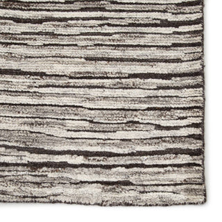 Jaipur Living Reign Ramsay REI13 Dark Gray/Ivory Area Rug - Close Up