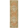 Jaipur Living Rhapsody Cadenza RHA02 Orange/Blue Area Rug Runner Image