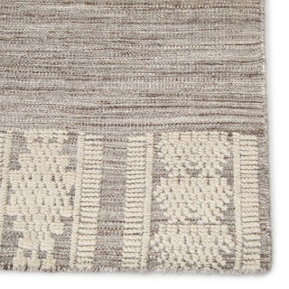 Jaipur Living Rize Torsby RIZ09 Gray/Ivory Area Rug Corner Image