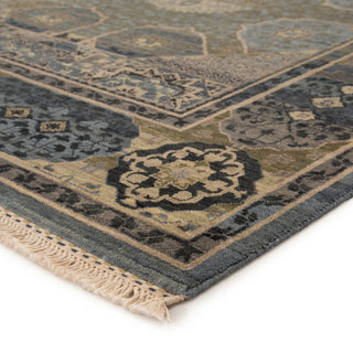 Jaipur Living Reconnext by Jenny Jones Levant RJJ01 Blue/Green Area Rug - Corner