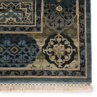 Jaipur Living Reconnext by Jenny Jones Levant RJJ01 Blue/Green Area Rug - Close Up