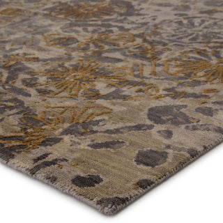 Jaipur Living Reconnext by Jenny Jones Madagascar RJJ03 Gray/Gold Area Rug - Corner