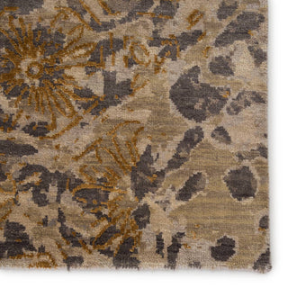 Jaipur Living Reconnext by Jenny Jones Madagascar RJJ03 Gray/Gold Area Rug - Close Up