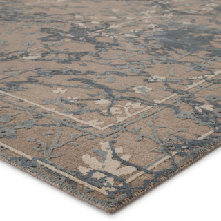 Jaipur Living Reconnext by Jenny Jones Hamptons RJJ09 Taupe/Gray Area Rug - Corner