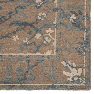 Jaipur Living Reconnext by Jenny Jones Hamptons RJJ09 Taupe/Gray Area Rug - Close Up