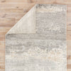 Jaipur Living Roshan Perla ROH01 Gray/White Area Rug - Folded Corner