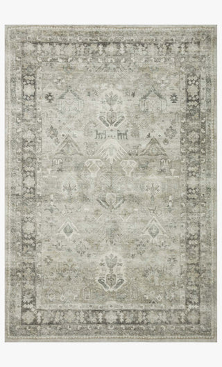 Loloi II Rosette ROS-04 Steel/Graphite Area Rug Main Image