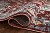Loloi II Samra SAM-10 Brick / Grey Area Rug Rolled