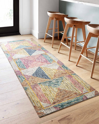 Loloi II Spectrum SPE-01 Silver/Fiesta Area Rug Room Scene 2