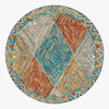 Loloi II Spectrum SPE-02 Sunset/Ocean Area Rug 3'0''x 3'0'' Round