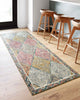 Loloi II Spectrum SPE-02 Turquoise/Fiesta Area Rug Room Scene 2