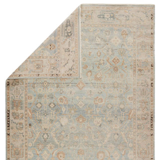 Jaipur Living Someplace In Time Resonant SPT05 Light Blue/Beige Area Rug - Folded Corner