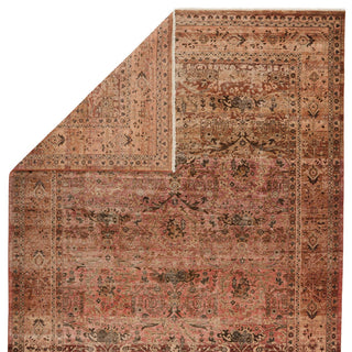 Jaipur Living Someplace In Time Cadence SPT08 Tan/Pink Area Rug - Folded Corner