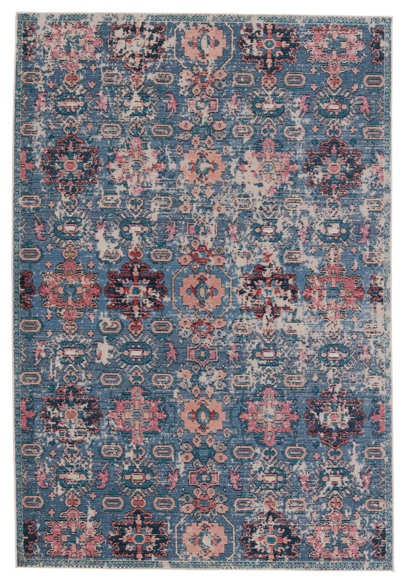 Jaipur Living Swoon Farella SWO10 Blue/Pink Area Rug by Vibe Main Image